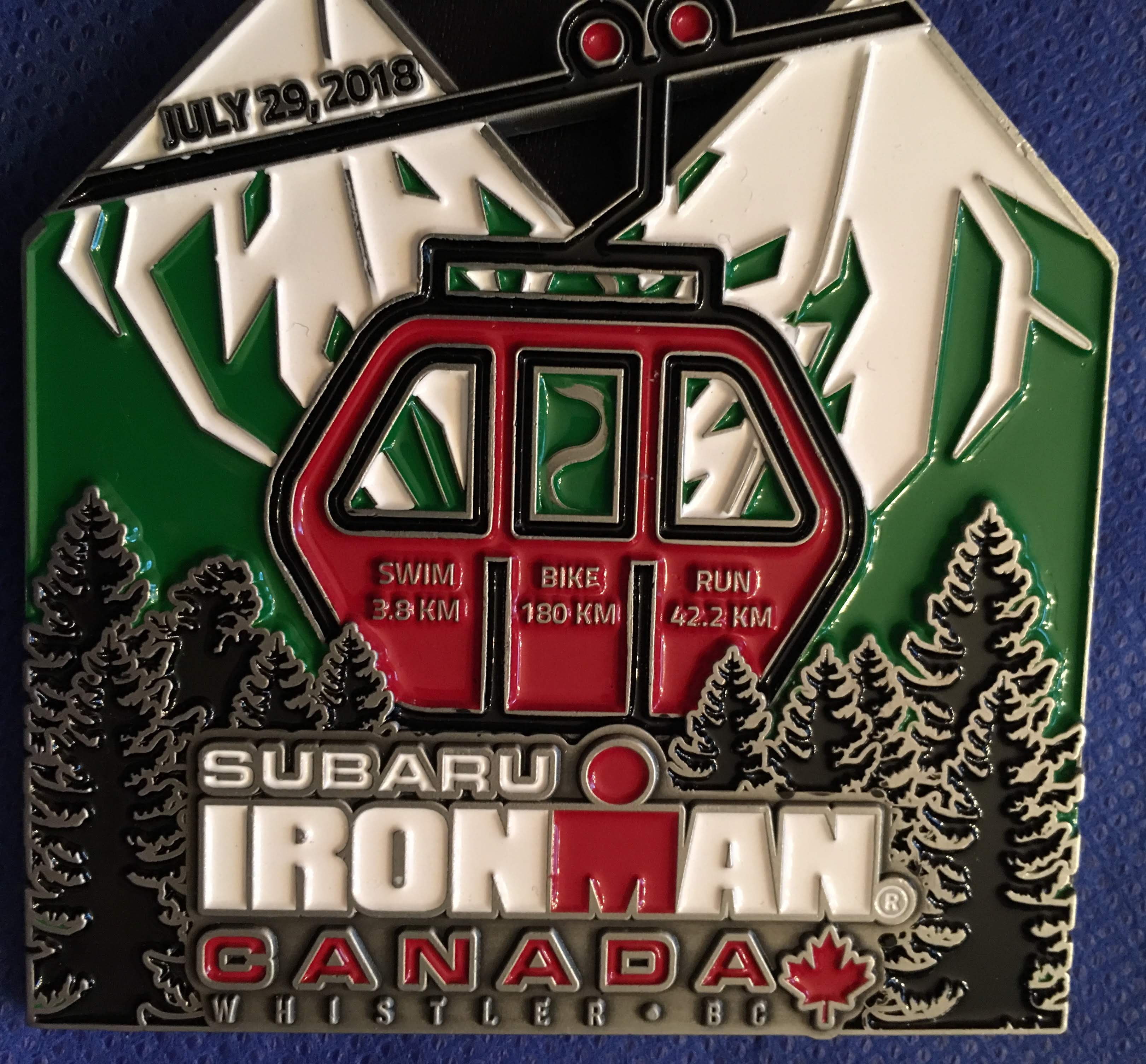 IRONMAN Canada 2018 Medal